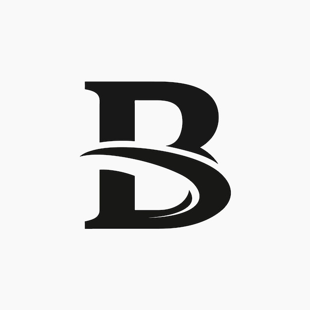 B y vector del logotipo de la onda