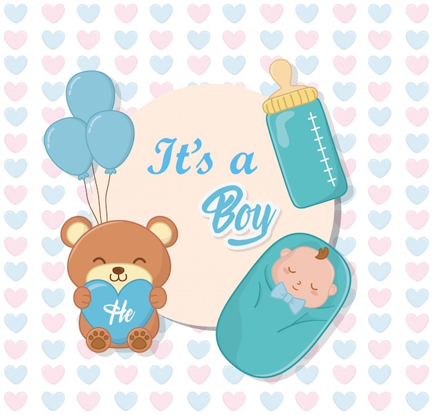 Baby shower de un niño