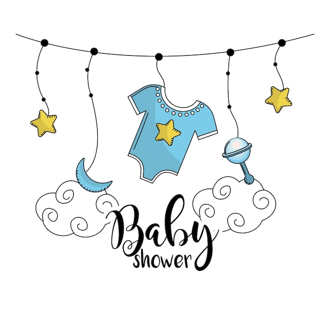 Baby shower para recibir a un niño en la familia