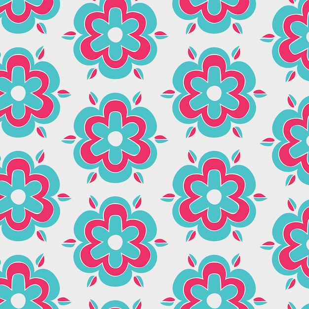 Background Floral Pattern Vector Design