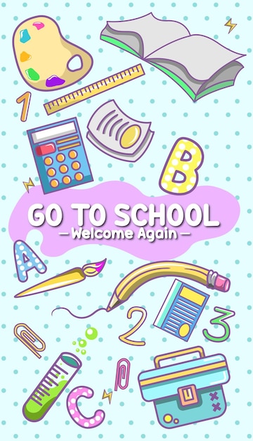 Vector backtoschooldiseño