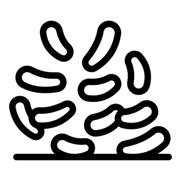 Las bacterias y los virus se multiplican en una superficie