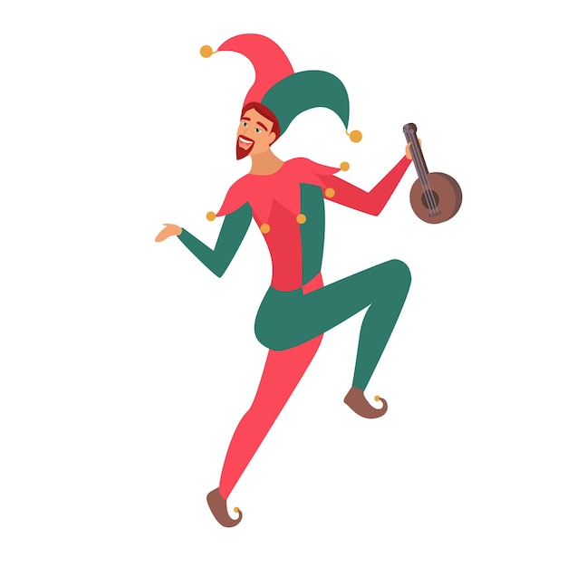 El baile del bufón medieval