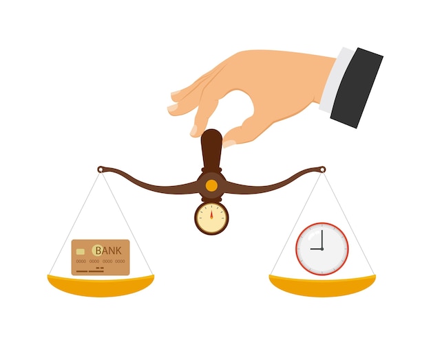 Balance de dinero y tiempo a escala
