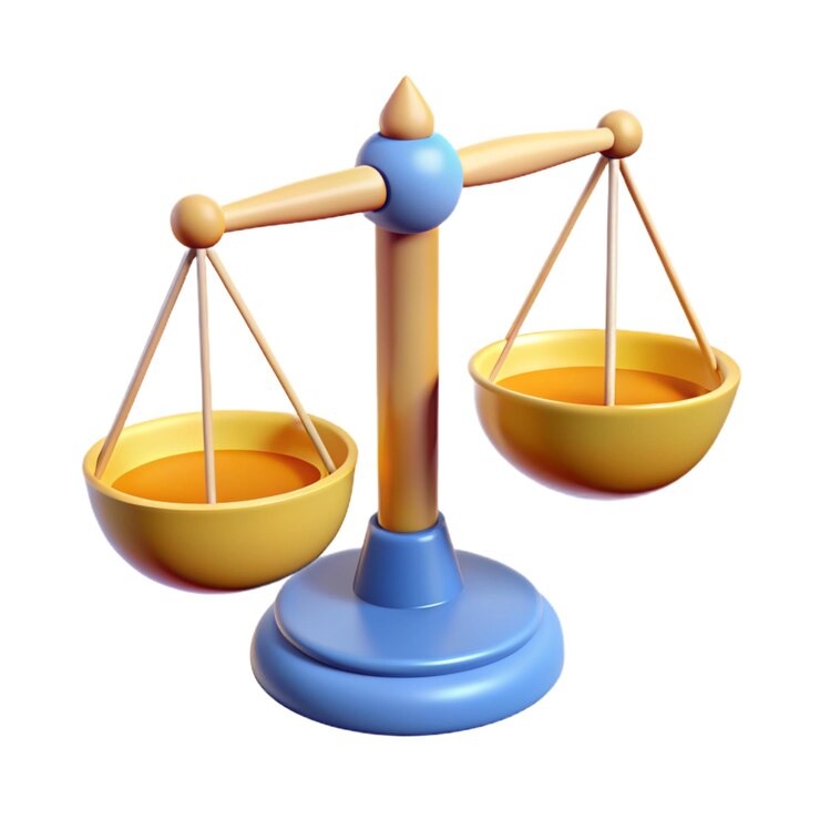 las balanzas de la justicia