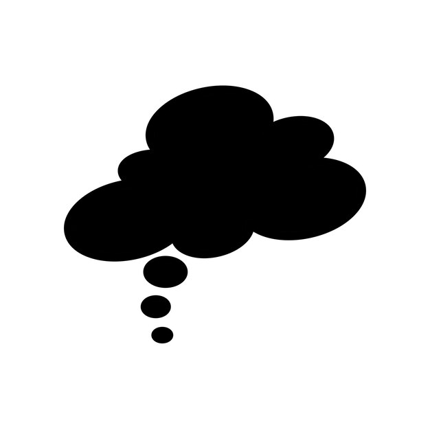 balbuceo chat icono vector plantilla logotipo colección de moda diseño plano