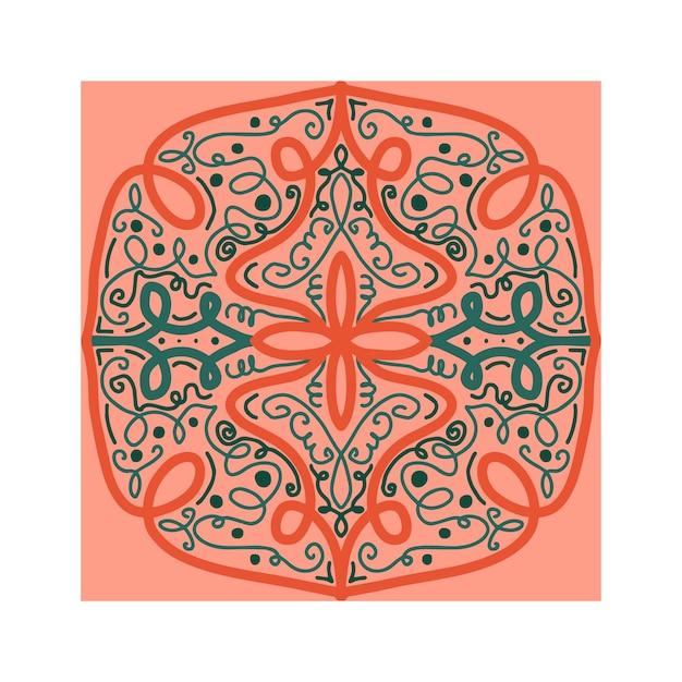Baldosas de cerámica en estilo patchwork vector patrón orígenes étnicos