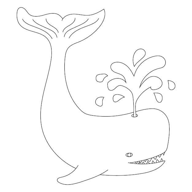 Ballenas Clipart Animales acuáticos y marinos Clipart
