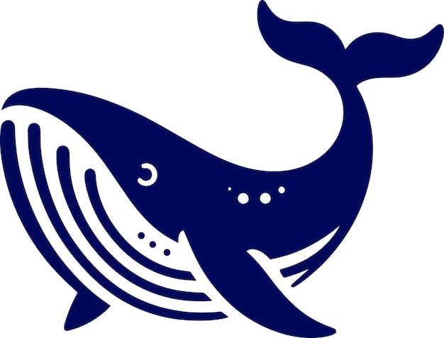 Vector las ballenas