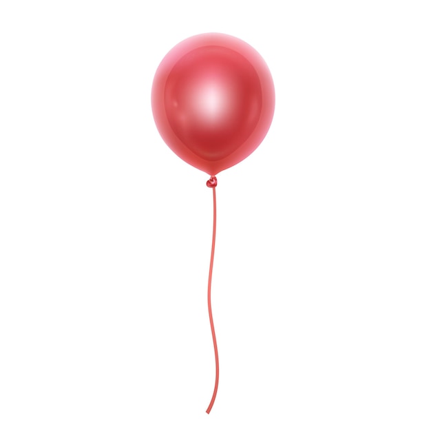 Balón con cinta para la celebración del aniversario del cumpleaños