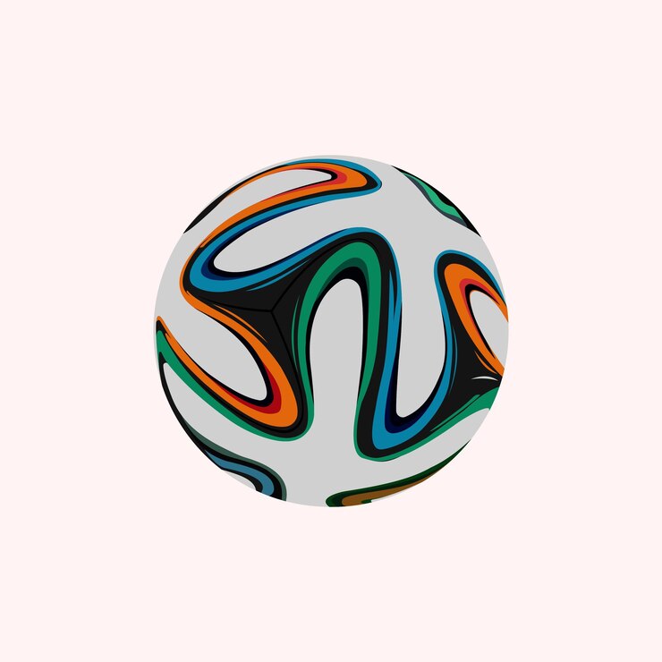 Balón de fútbol o fútbol vector plano icono simple ilustración de estilo negro