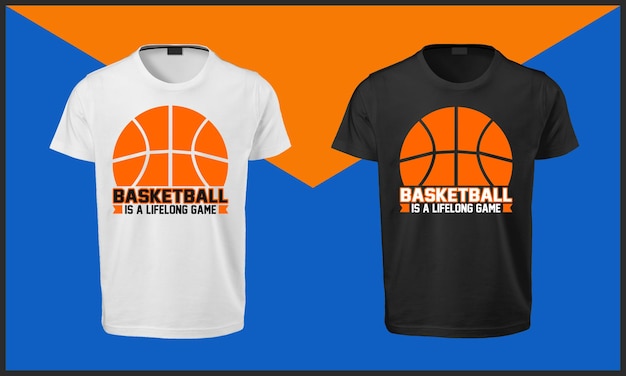 El baloncesto es un juego de por vida t shirt design