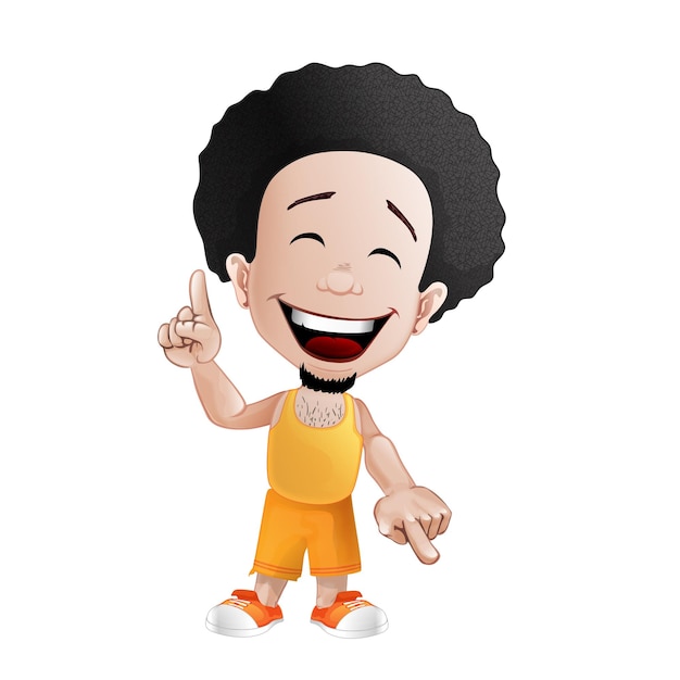 baloncesto personaje de dibujos animados