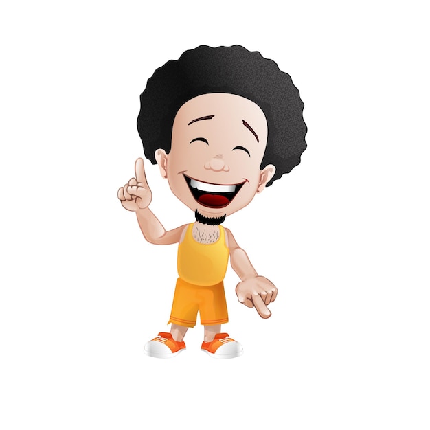 baloncesto personaje de dibujos animados