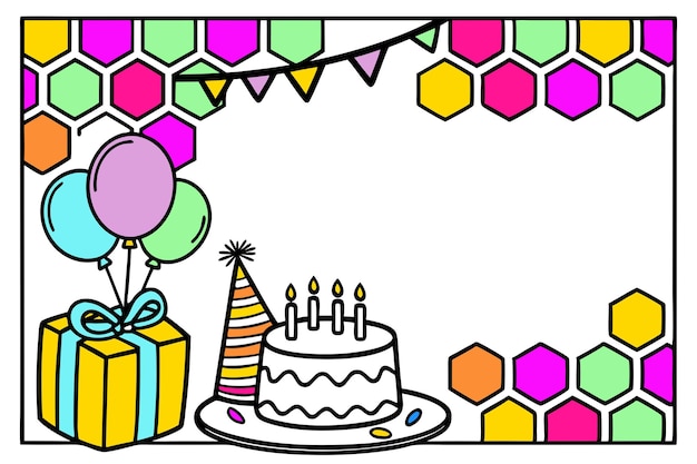Balones coloridos para la fiesta de cumpleaños