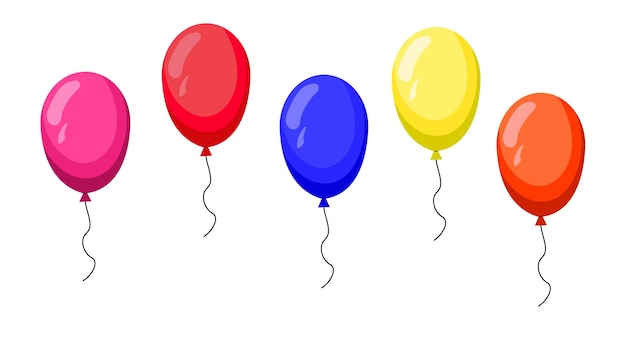 Balones decorativos coloridos para eventos y festividades de celebración Balón al estilo de dibujos animados
