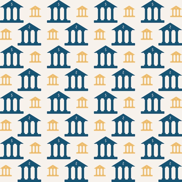 Banco hermoso colorido de patrones sin fisuras moda vector ilustración textura de fondo