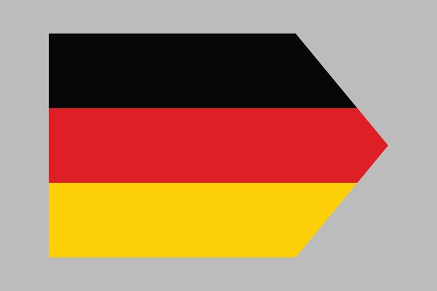 La bandera de Alemania es un símbolo de libertad.