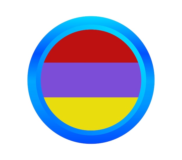 Bandera de armenia ilustrada
