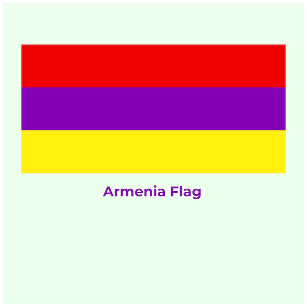 La bandera de Armenia