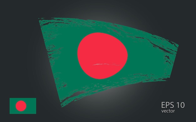 La bandera de Bangladesh