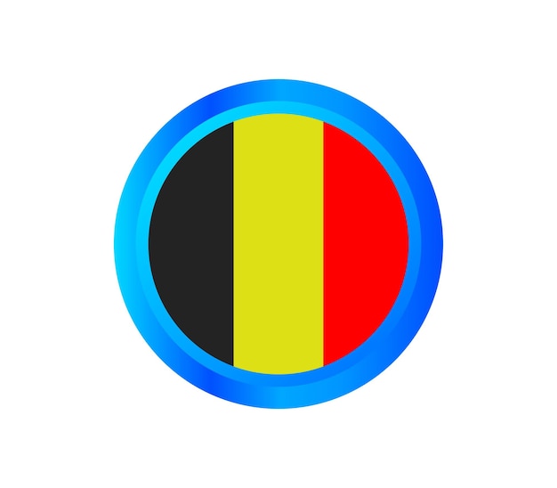 Bandera de Bélgica ilustrada