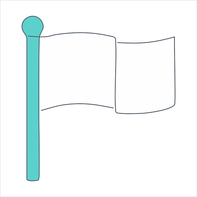 bandera blanca