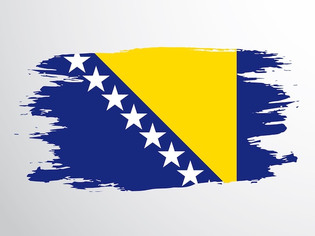 Bandera de bosnia y herzegovina