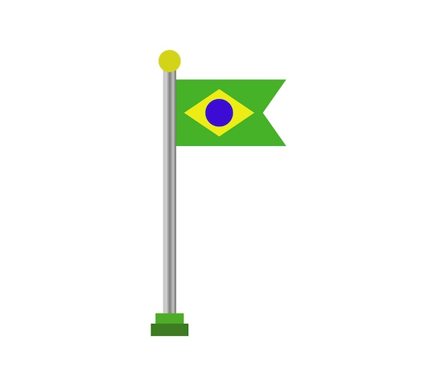 Vector bandera de brasil