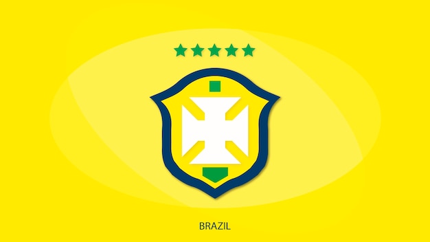 Vector bandera brasileña