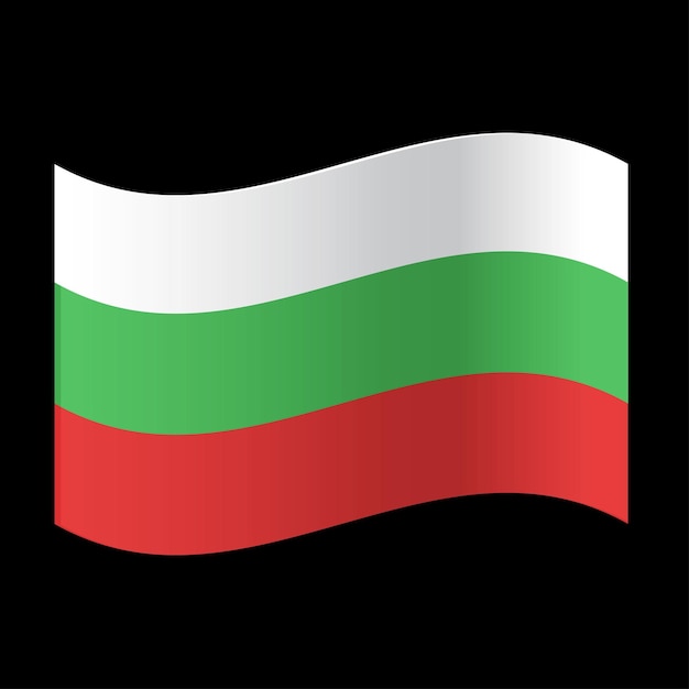 Vector bandera de bulgaria