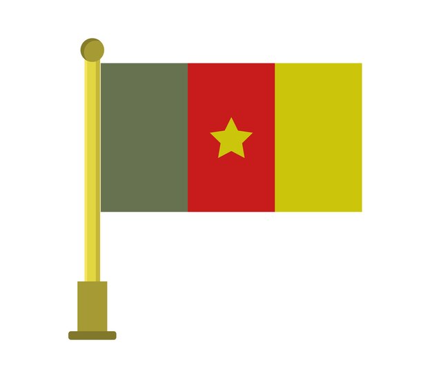 Bandera de Camerún