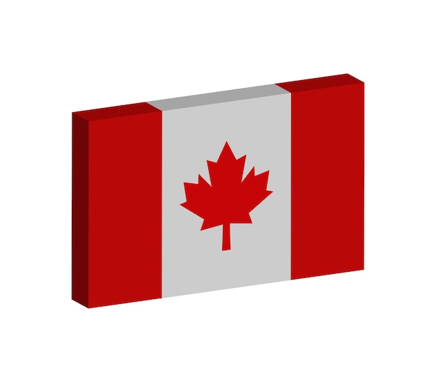 Bandera de canadá