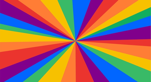 Bandera del cartel de la bandera lgbt