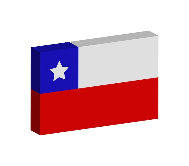 Vector bandera de chile