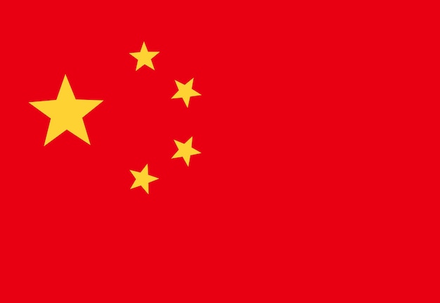 bandera china ilustrador banderas de los países