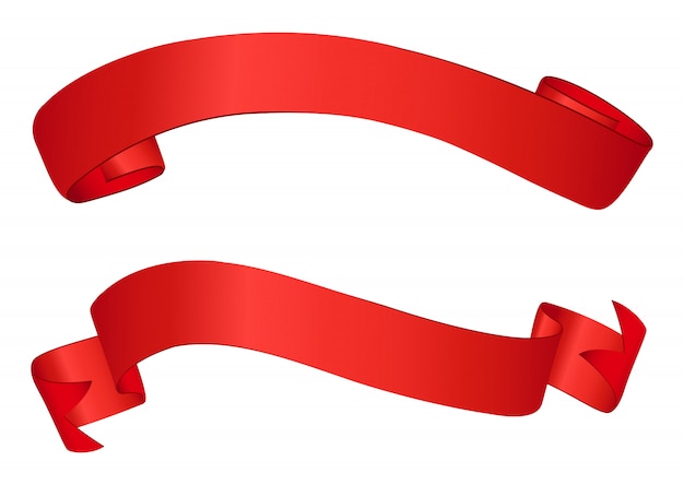 Bandera de cinta roja