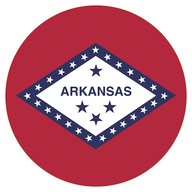 La bandera del círculo de Arkansas