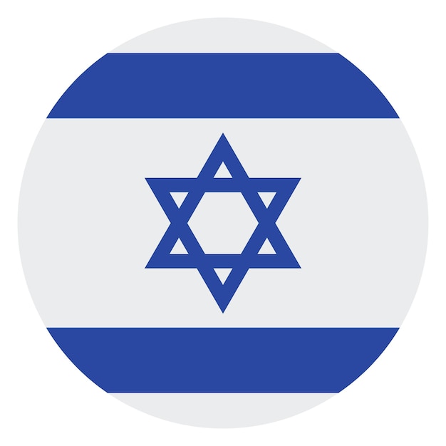 Bandera del círculo de Israel