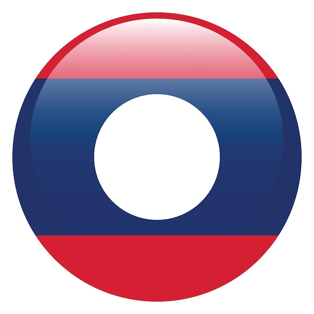 Bandera del círculo de Laos