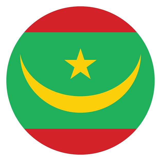 Bandera del círculo de Mauritania