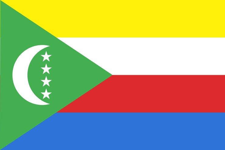 Vector bandera comoras