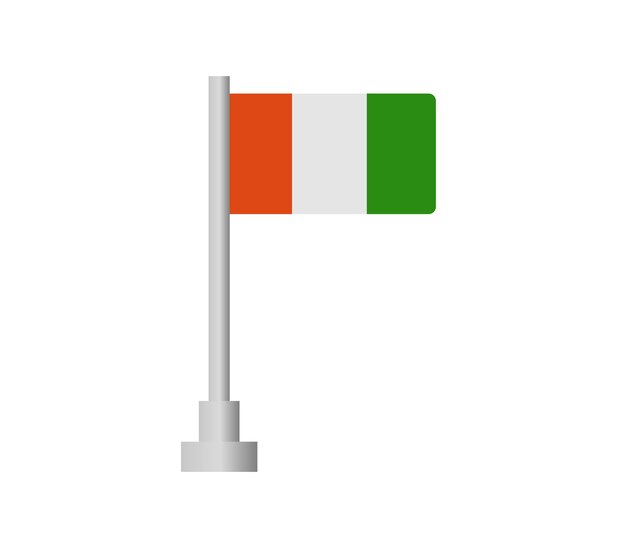 Bandera de costa de marfil