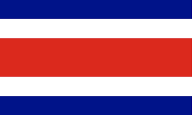 Bandera de Costa Rica Bandera Nación