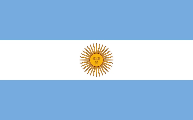 Vector bandera_de_argentina