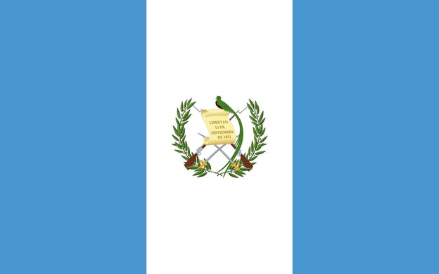 Vector bandera_de_guatemala