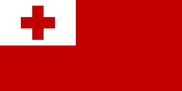 Vector bandera_de_tonga