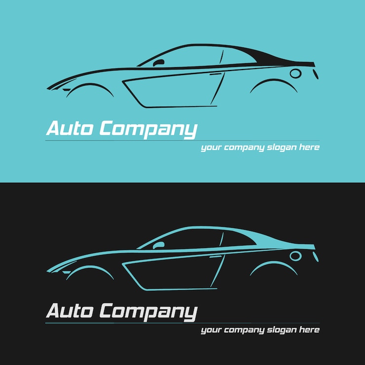 Vector bandera de diseño de coche deportivo.