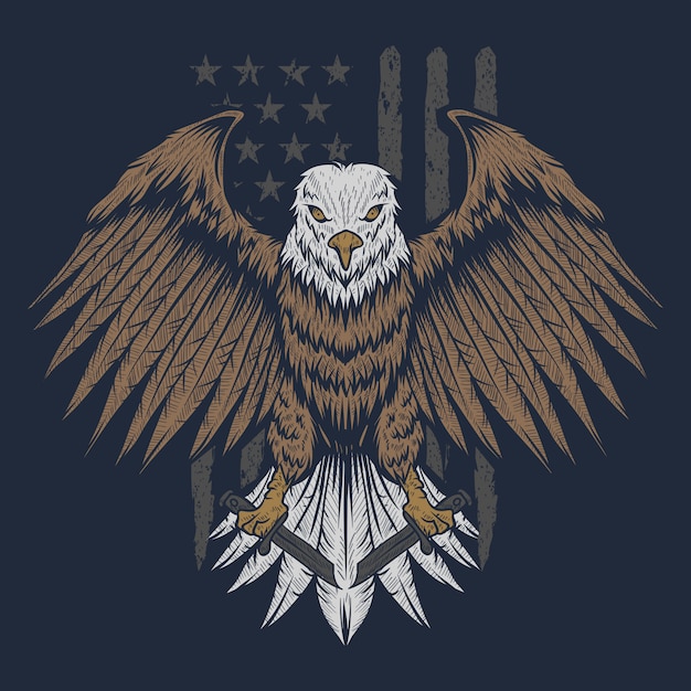 Bandera eagle usa