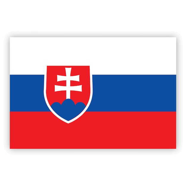 bandera de eslovaquia